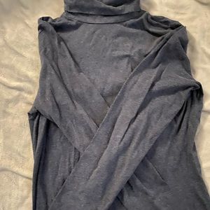 Blue Turtle Neck